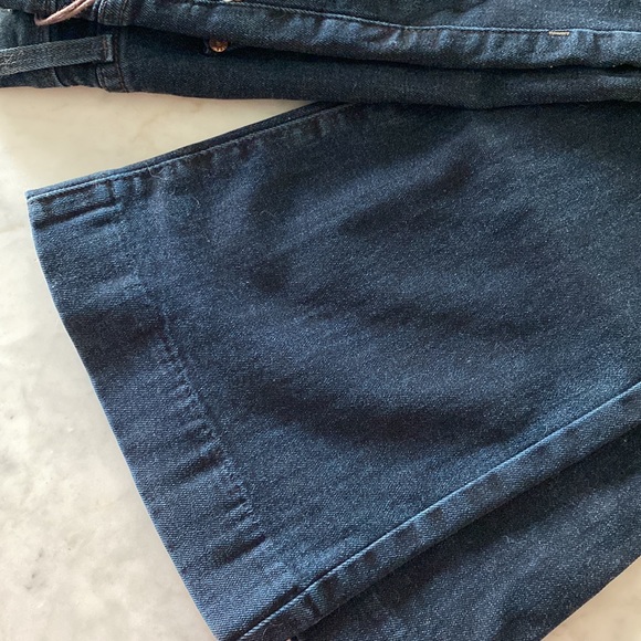 NWT James Jeans Juliette Slim Leg Trumpet Flare in dark indigo “bombshell,” 27 - Picture 5 of 7